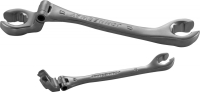 Jonnesway W24A11919 Ключ гаечный разрезной с гибкой головкой, 19 мм