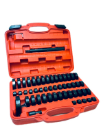 ST7315 Набор оправок для монтажа и демонтажа подшипников, 18-74 мм, 51 предмет ST7315 Набор оправок для монтажа и демонтажа подшипников, 18-74 мм, 51 предмет