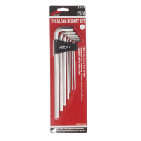 Набор ключей шестигранных 2.5-10мм Г-образных экстрадлинных 7 предметов JTC