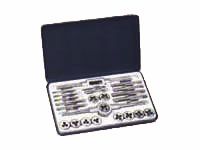 Набор метчиков и плашек метрический 24 предмета