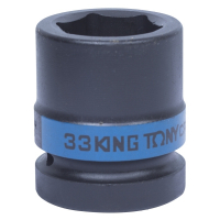 Головка торцевая ударная шестигранная 1", 33 мм KING TONY 853533M Головка торцевая ударная шестигранная 1", 33 мм KING TONY 853533M