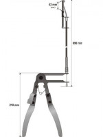 Щипцы пружинных хомутов для труднодоступных мест