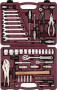 Thorvik UTS0072 Набор инструмента универсальный 1/4", 1/2"DR, 72 предмета