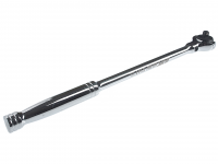 Ключ трещотка 1/4" 72 зуба 257мм шарнирный металлическая рукоятка JTC