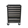Тележка инструментальная Rossvik T07H-7016, 7 выдвижных ящиков, ц/замок, 670*450*1040hмм