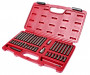 Набор бит 1/2" 3/8" HEX, TORX, SPLINE 6-ти гранных 2 держателя 42 предмета в кейсе JTC