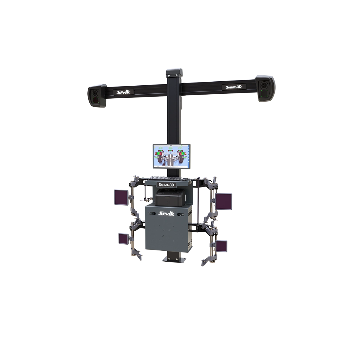 Стенд регулировки развала схождения Зенит-3D ТЛ2ПС