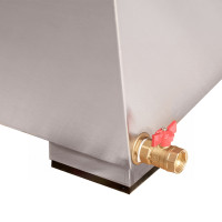 Автоматическая мойка для колес c функцией нагрева воды, серая