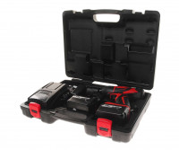 Отвертка аккумуляторная 18В 120Нм 2 АКБ Li-Ion, с набором насадок JTC