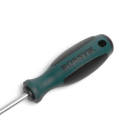 SL6150 Отвертка шлицевая ROSSVIK SL6*150мм