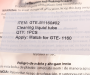 Ремкомплект для установки GTE-M1160 (02) трубка для чистящей жидкости GTE
