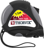 Thorvik SMT7525 Рулетка в обрезиненном корпусе, 7.5 м Thorvik SMT7525 Рулетка в обрезиненном корпусе, 7.5 м