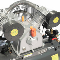 Компрессор ROSSVIK RPC-670, 670 л/мин, 10 бар, ресивер 270 л, 380 В/4 кВт, серый