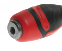 Отвертка шлицевая SL 8.0х250мм усиленная со сквозным стержнем (сталь Cr-Mo) JTC