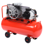Компрессор пневматический 380В 3.0кВт 8атм. 300л/мин. ресивер-100л поршн. ремен. одноступенчатый GTE