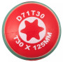 Jonnesway D71T30 Отвертка стержневая TORX® ANTI-SLIP GRIP, T30х125