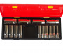 Набор головок торцевых 1/2" 6-ти гранных 10-32мм глубоких 14 предметов в кейсе JTC