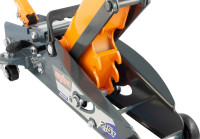 Ombra OHT225C Домкрат подкатной 2.5 т. с фиксатором в кейсе, 140-387 мм