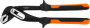 Ombra 460010 Клещи переставные с коробчатым захватом и двухкомпонентными рукоятками, 250 мм, 0-45 мм