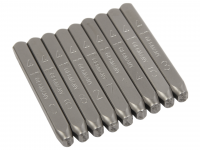 Клейма цифровые 4мм (HRC 60+-2град. DIN 1451) JTC