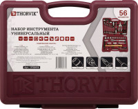 Thorvik UTS0056 Набор инструмента универсальный 1/4", 1/2"DR, 56 предметов