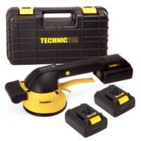 TC-P008 Виброприсоска для укладки плитки аккумуляторная TECHNICOM TC-P008, 16,8В, 2000 мАч, 6 скоростей, чаша 123мм, 3000-6000 об/мин, нагрузка 100 кг
