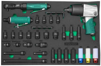 55938/OTT47-326 Тележка инструментальная Ombra с ложементами EVA Jonnesway, 326 предметов