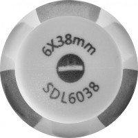 Thorvik SDL6038 Отвертка стержневая шлицевая, SL6х38 мм