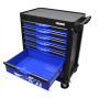 Инструментальная тележка GW-7ST Blue (Great Wolf ) 7 ящиков, увеличенные колеса с тормозом, ЦЗ