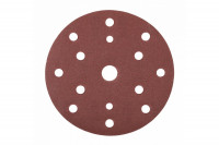 Круг  шлифовальный на липучке с отверстиями  5 шт. 150мм G150