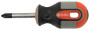 Ombra 751238 Отвертка стержневая крестовая ROUND GRIP, PH2x38 мм