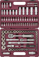 Thorvik UTS0108MP Набор инструмента универсальный 1/4", 1/2"DR с головками торцевыми MultiProf, 108 предметов Thorvik UTS0108MP Набор инструмента универсальный 1/4", 1/2"DR с головками торцевыми MultiProf, 108 предметов