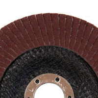 Круг шлифовальный лепестковый ROSSVIK 125*22мм 120 Grit. Тип29, Zr, 80м/с, 12250об/мин