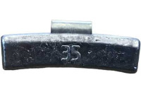 Балансировочный груз для литых дисков 35 г BW-35 (50шт) Балансировочный груз для литых дисков 35 г BW-35 (50шт)