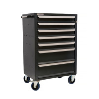 Тележка инструментальная Rossvik T07H-7016, 7 выдвижных ящиков, ц/замок, 670*450*1040hмм