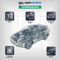 Дымогенератор автомобильный со встроенным компрессором ОДА Сервис ODA-SG06