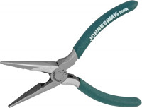 Jonnesway P066A Длинногубцы прямые, с ПВХ рукоятками, 160 мм