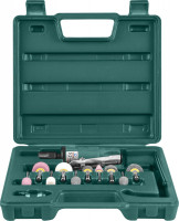 Jonnesway JAG-0903FMK Набор бормашинка пневматическая 25000 об/мин., патрон 3/6 мм, L-120 мм с насадками, 15 предметов Jonnesway JAG-0903FMK Набор бормашинка пневматическая 25000 об/мин., патрон 3/6 мм, L-120 мм с насадками, 15 предметов