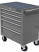 BTD-271051CIS Тележка инстр. СЕР на колесах 5 ящ.