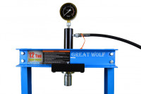 Пресс напольный гидравлический с ножным приводом 12т GW-0912F Great Wolf Пресс напольный гидравлический с ножным приводом 12т GW-0912F Great Wolf