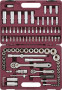 Thorvik UTS0094 Набор инструмента универсальный 1/4", 1/2"DR, 94 предмета