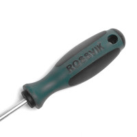 SL5100 Отвертка шлицевая ROSSVIK SL5*100мм