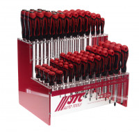 Набор отверток силовых 84 предмета на стенде JTC