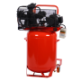 Компрессор пневматический 380В 3.0кВт 8атм. 400л/мин. ресивер-150л поршн. ремен. вертикальный GTE