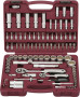 Thorvik UTS0094/12 Набор инструмента универсальный 1/4", 1/2"DR с головками торцевыми 12-гранными, 94 предмета
