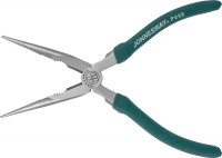 Jonnesway P068 Длинногубцы прямые, многофункциональные, с ПВХ рукоятками, 200 мм