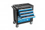 Тележка инструментальная 7 ящиков, боковое отделение, 544 инструмента