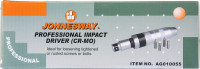 Jonnesway AG010055 Ударная отвертка SL 8,10 мм PH# 2,3 , 5 предметов