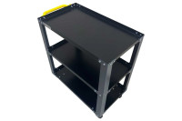 Инструментальная тележка GWT-G3 Great Wolf, 3 полки, колеса с тормозом, серая Инструментальная тележка GWT-G3 Great Wolf, 3 полки, колеса с тормозом, серая