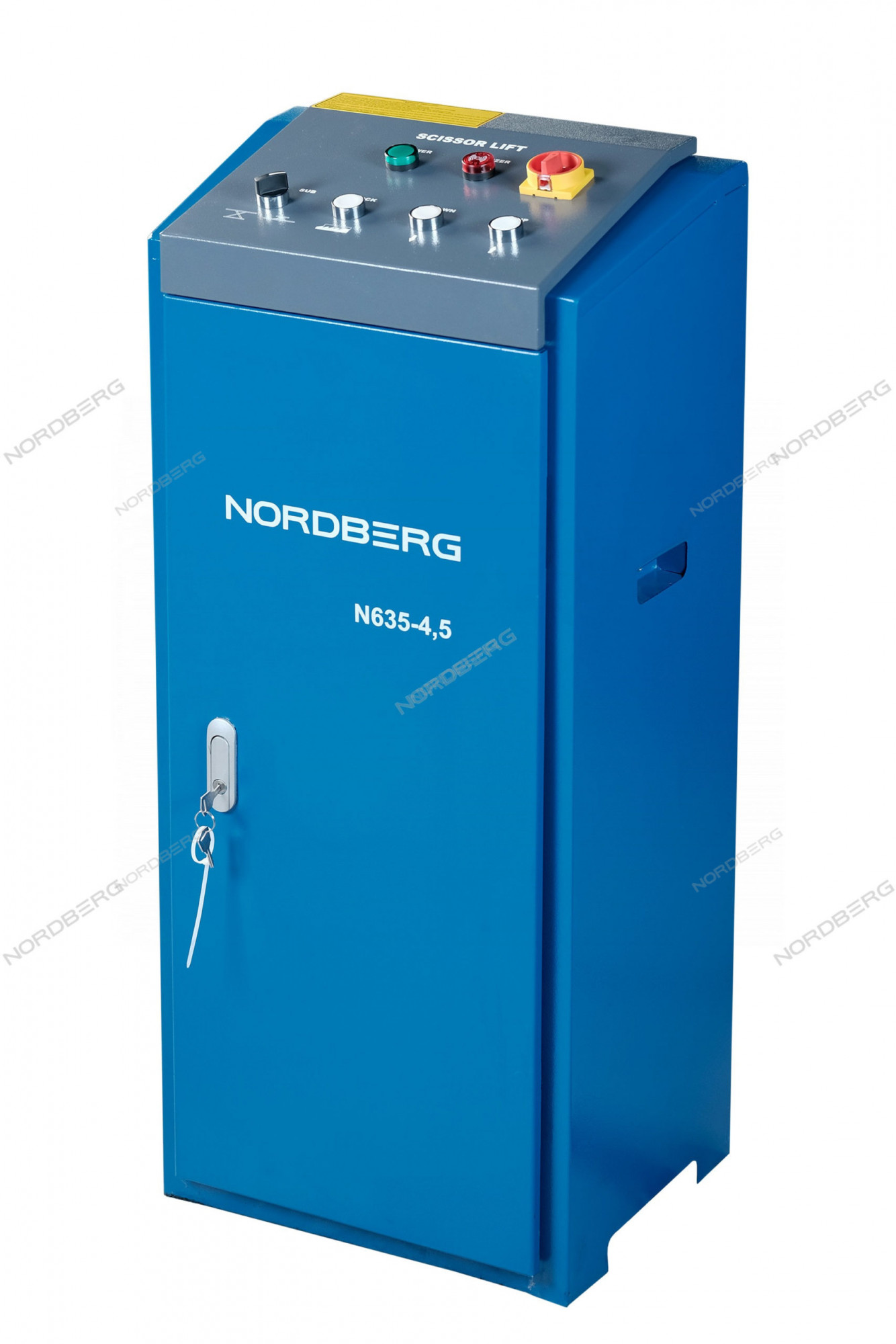 N635-4,5B NORDBERG Подъемник ножничный для сход-развала г/п 4,5 т, 2 уровня подъема (с аварийным опусканием)